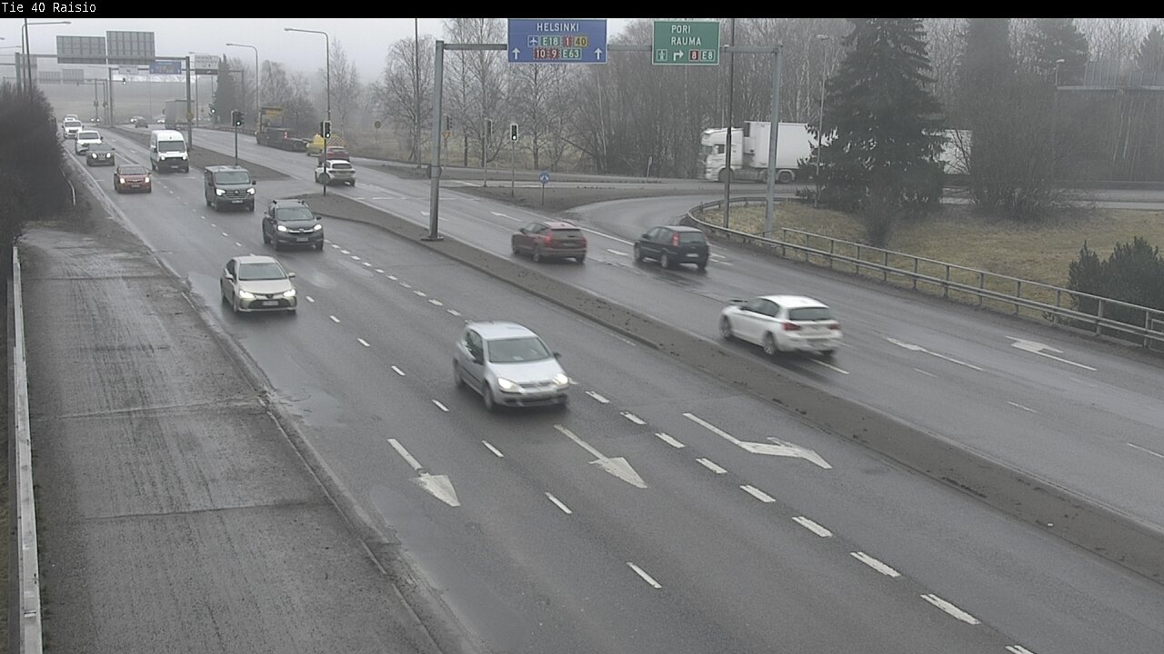 Weather Camera Image Road 40 Raisio, Raisio, Varsinais-Suomi