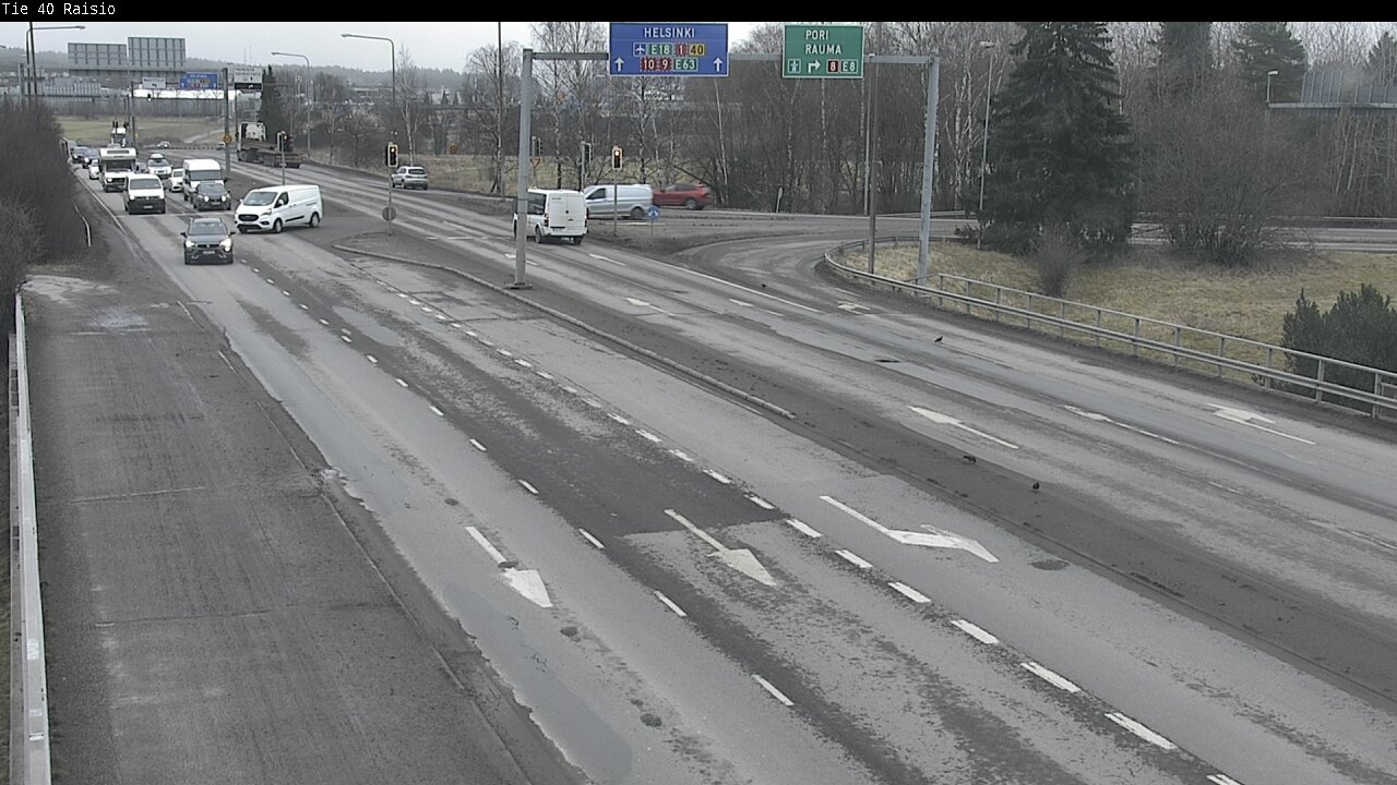 Weather Camera Image Väg 40 Reso, Raisio, Varsinais-Suomi