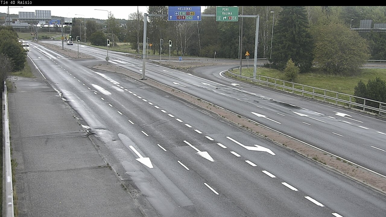 Weather Camera Image Road 40 Raisio, Raisio, Varsinais-Suomi