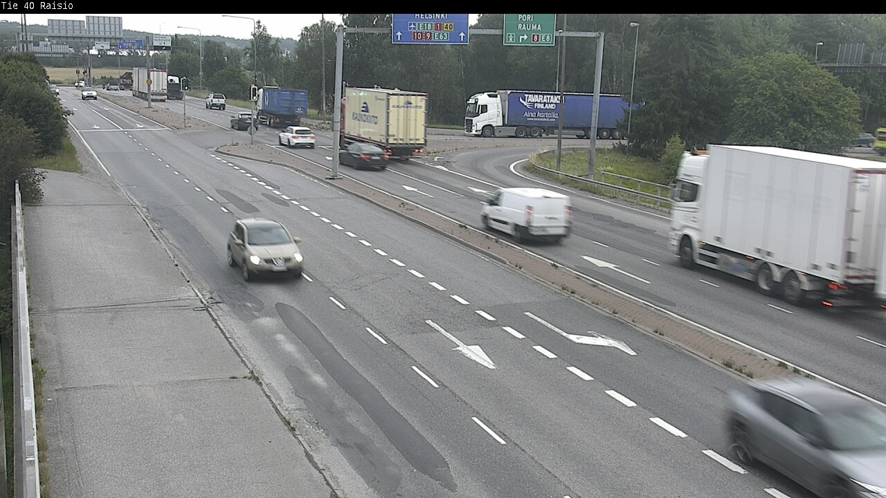 Weather Camera Image Väg 40 Reso, Raisio, Varsinais-Suomi