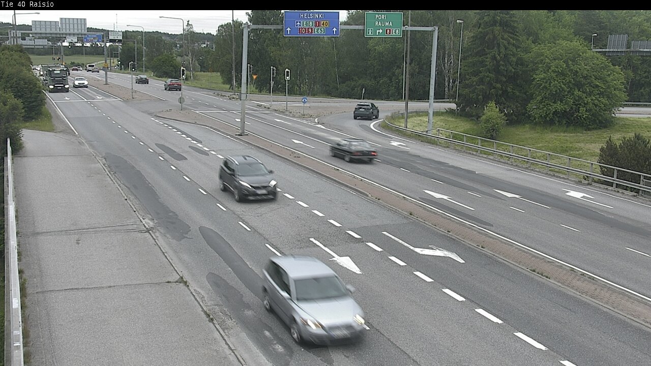 Kelikamerat Kuva Tie 40 Raisio, Raisio, Varsinais-Suomi