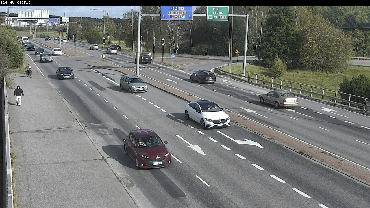 Weather Camera Image Väg 40 Reso, Raisio, Varsinais-Suomi