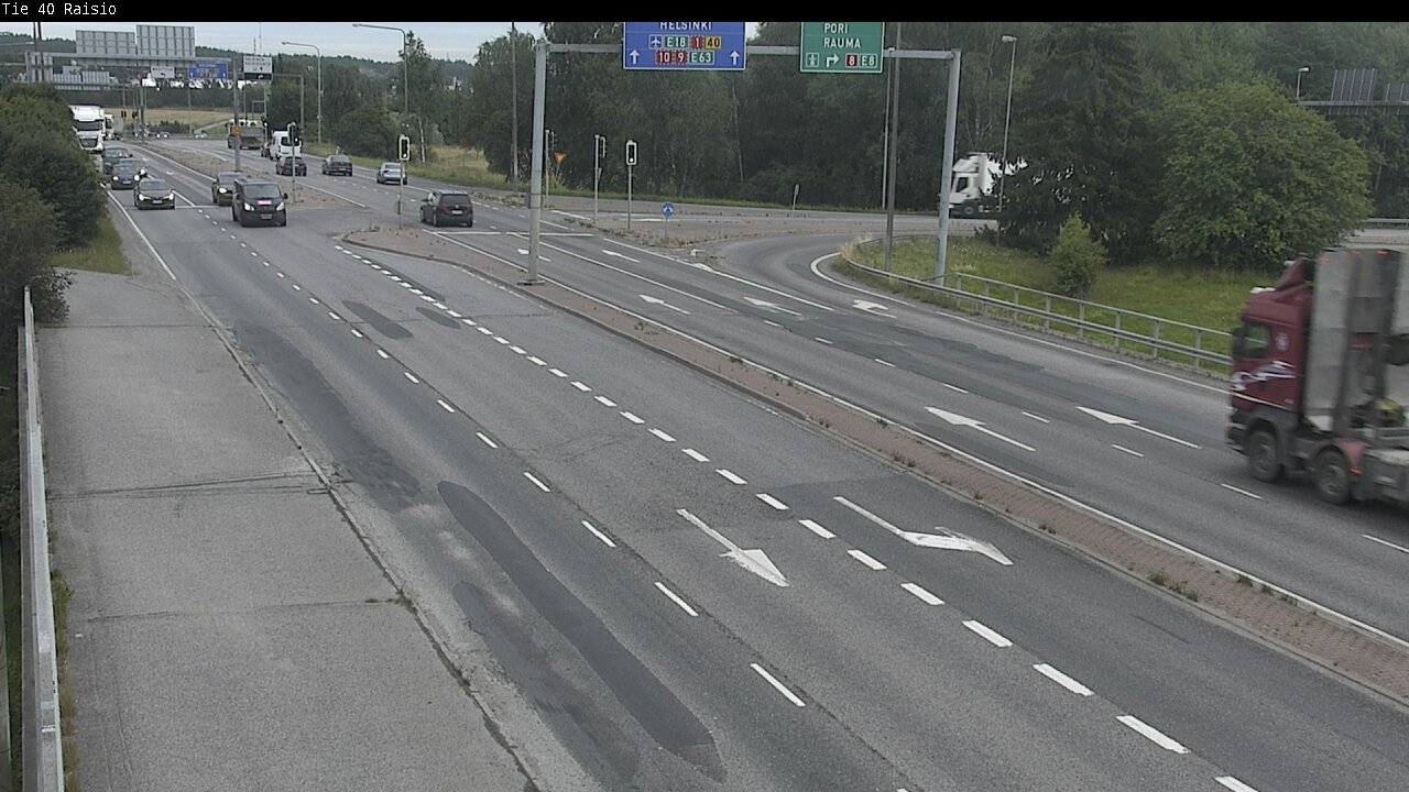 Weather Camera Image Väg 40 Reso, Raisio, Varsinais-Suomi