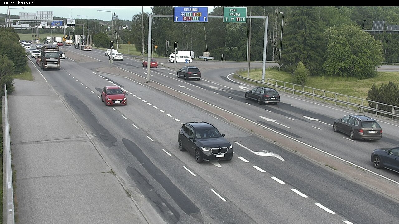 Weather Camera Image Road 40 Raisio, Raisio, Varsinais-Suomi