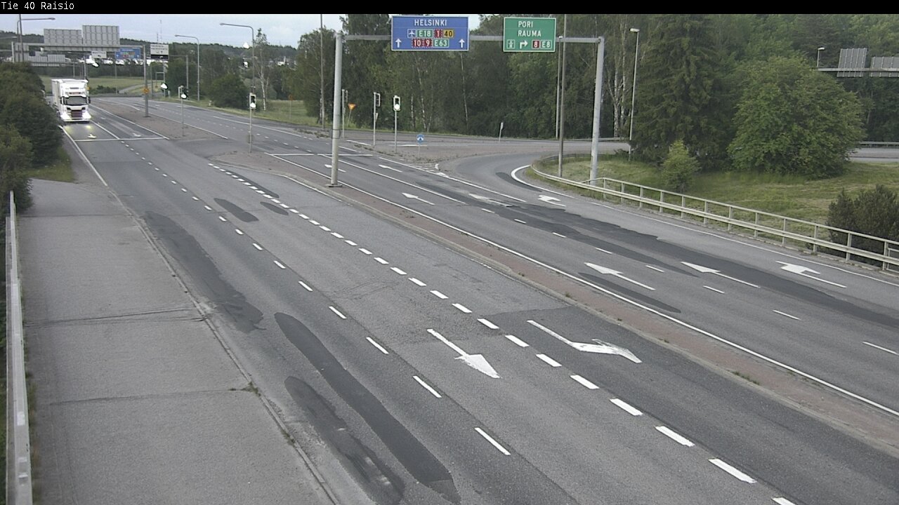 Weather Camera Image Road 40 Raisio, Raisio, Varsinais-Suomi