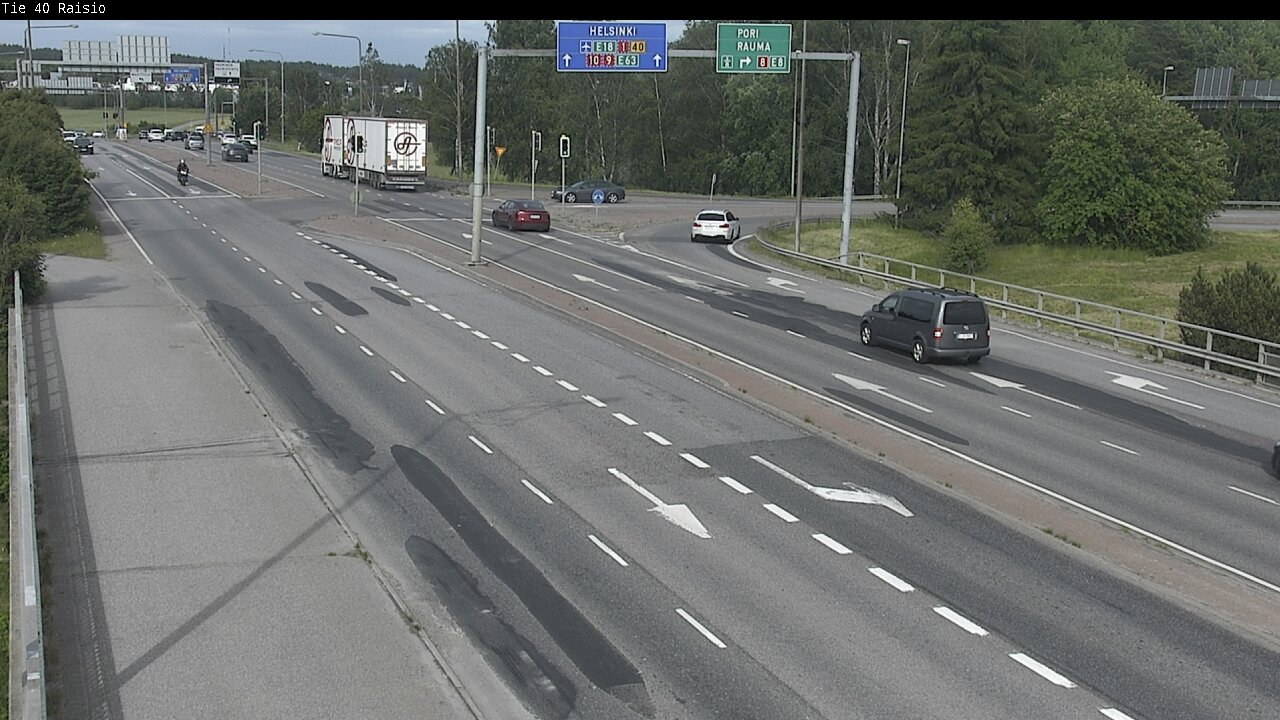Weather Camera Image Road 40 Raisio, Raisio, Varsinais-Suomi