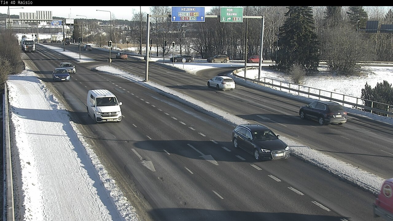 Weather Camera Image Road 40 Raisio, Raisio, Varsinais-Suomi