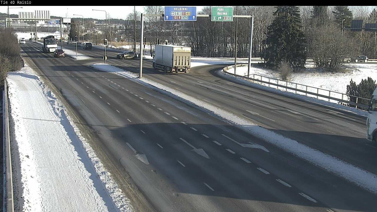 Weather Camera Image Road 40 Raisio, Raisio, Varsinais-Suomi