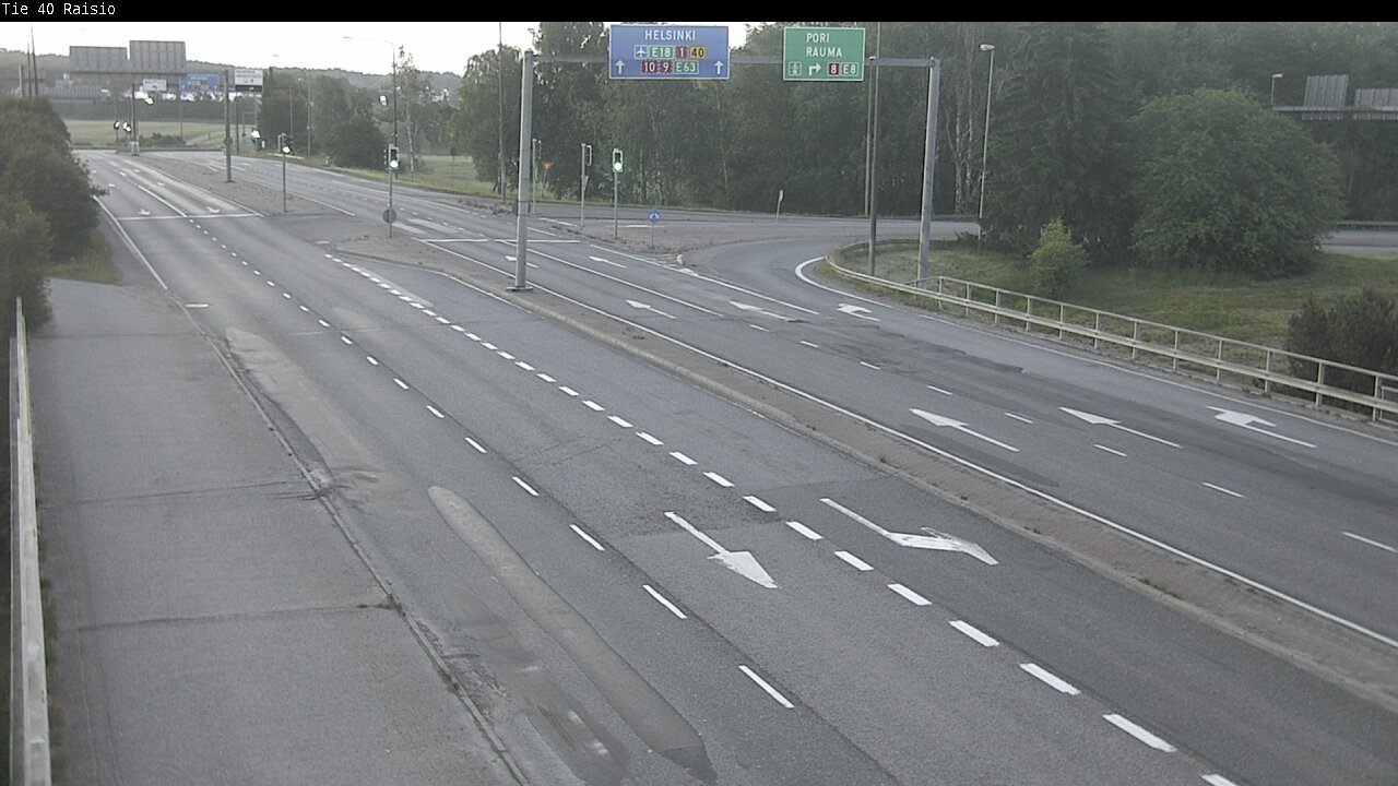 Weather Camera Image Road 40 Raisio, Raisio, Varsinais-Suomi