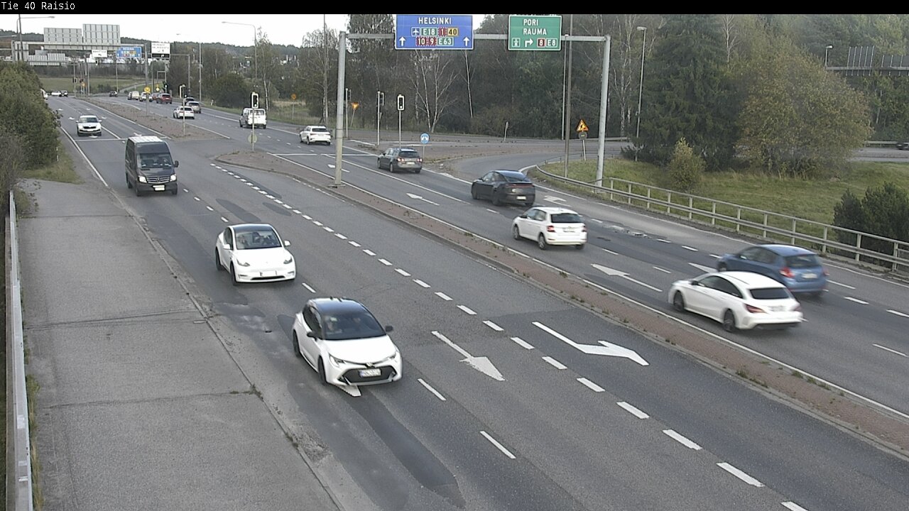 Weather Camera Image Väg 40 Reso, Raisio, Varsinais-Suomi