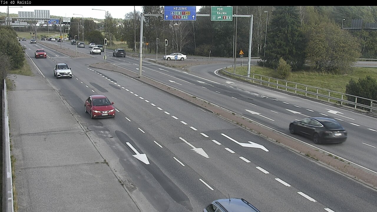 Weather Camera Image Väg 40 Reso, Raisio, Varsinais-Suomi