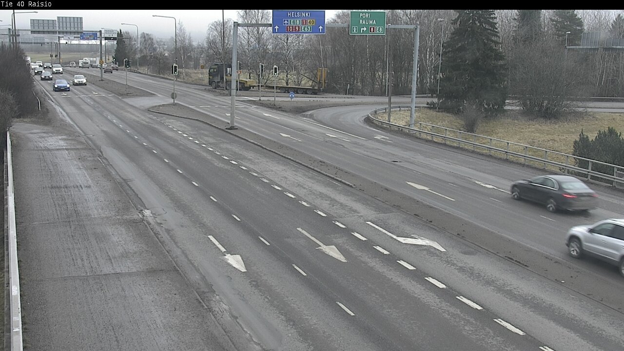 Weather Camera Image Väg 40 Reso, Raisio, Varsinais-Suomi