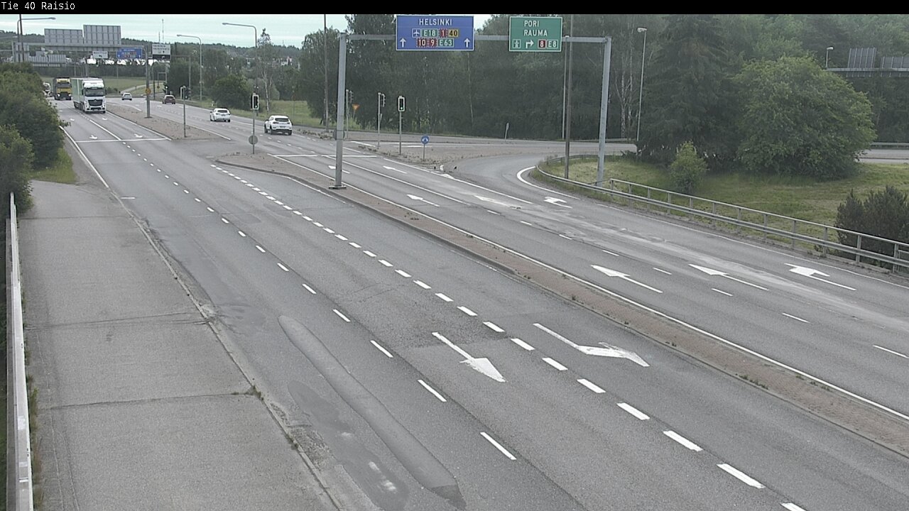 Weather Camera Image Väg 40 Reso, Raisio, Varsinais-Suomi