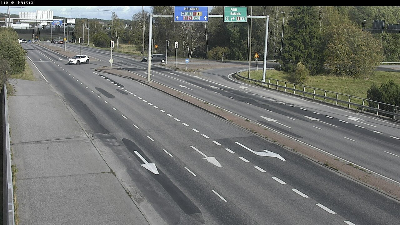 Weather Camera Image Väg 40 Reso, Raisio, Varsinais-Suomi