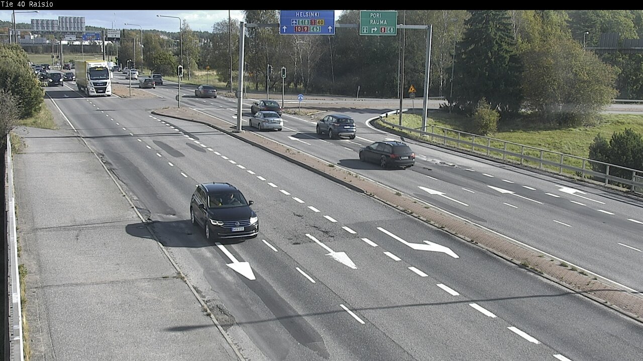 Weather Camera Image Road 40 Raisio, Raisio, Varsinais-Suomi