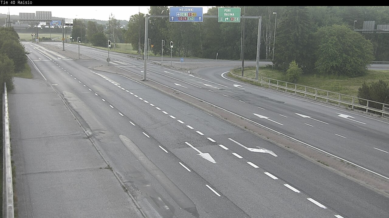 Weather Camera Image Road 40 Raisio, Raisio, Varsinais-Suomi