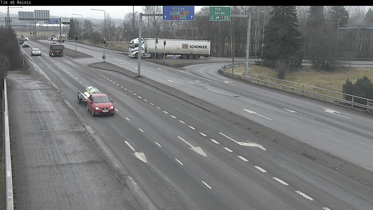Weather Camera Image Road 40 Raisio, Raisio, Varsinais-Suomi