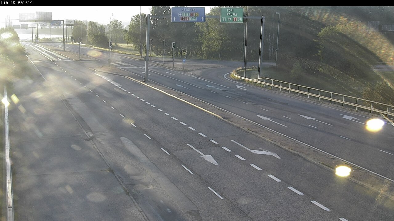 Weather Camera Image Road 40 Raisio, Raisio, Varsinais-Suomi
