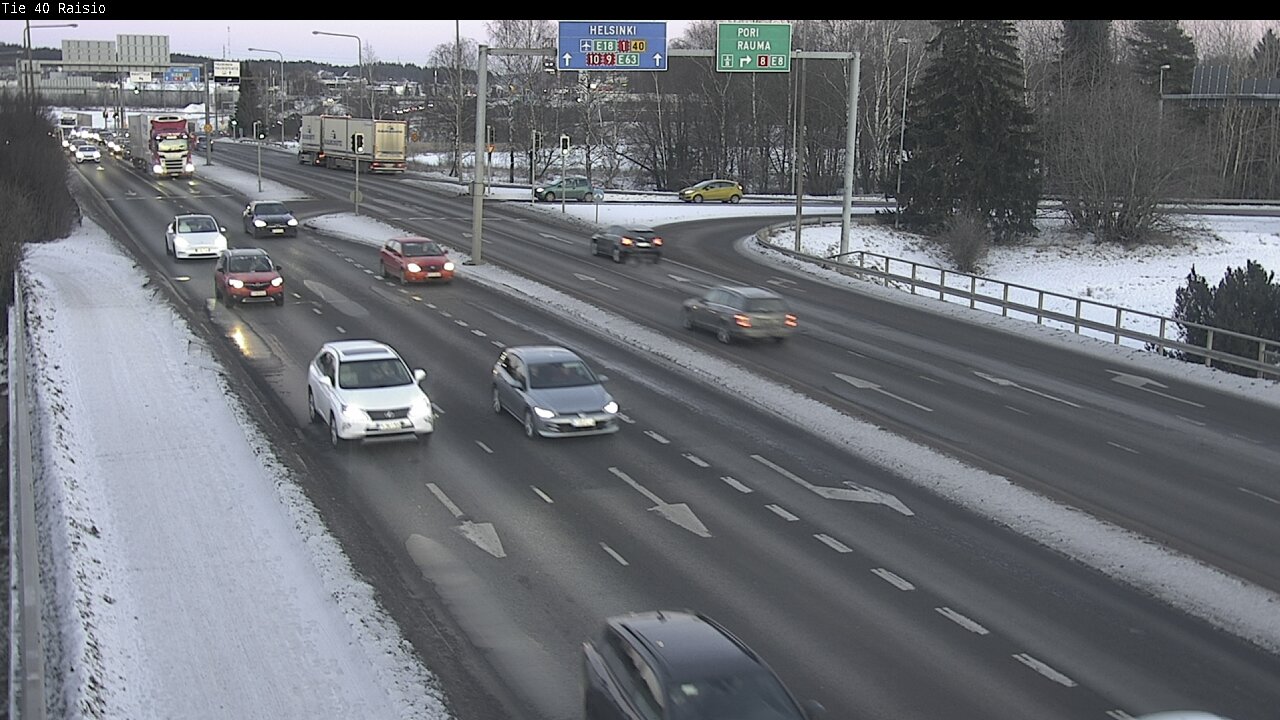 Weather Camera Image Road 40 Raisio, Raisio, Varsinais-Suomi