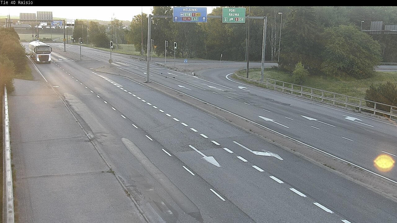 Weather Camera Image Road 40 Raisio, Raisio, Varsinais-Suomi