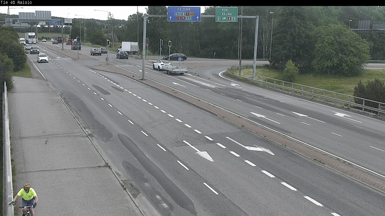 Kelikamerat Kuva Tie 40 Raisio, Raisio, Varsinais-Suomi