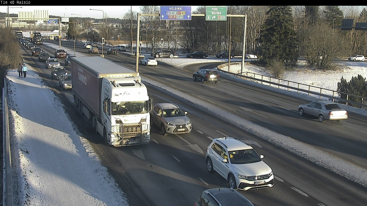 Weather Camera Image Road 40 Raisio, Raisio, Varsinais-Suomi