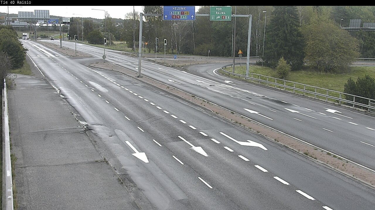 Weather Camera Image Road 40 Raisio, Raisio, Varsinais-Suomi