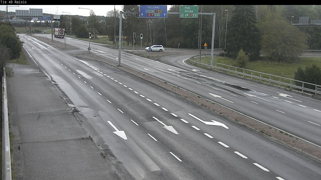 Weather Camera Image Road 40 Raisio, Raisio, Varsinais-Suomi