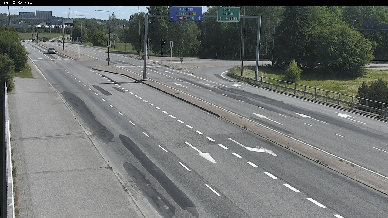 Weather Camera Image Road 40 Raisio, Raisio, Varsinais-Suomi
