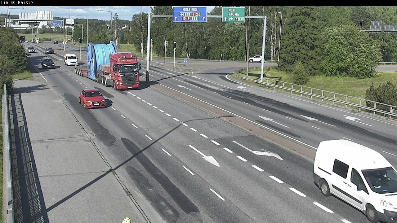 Kelikamerat Kuva Tie 40 Raisio, Raisio, Varsinais-Suomi