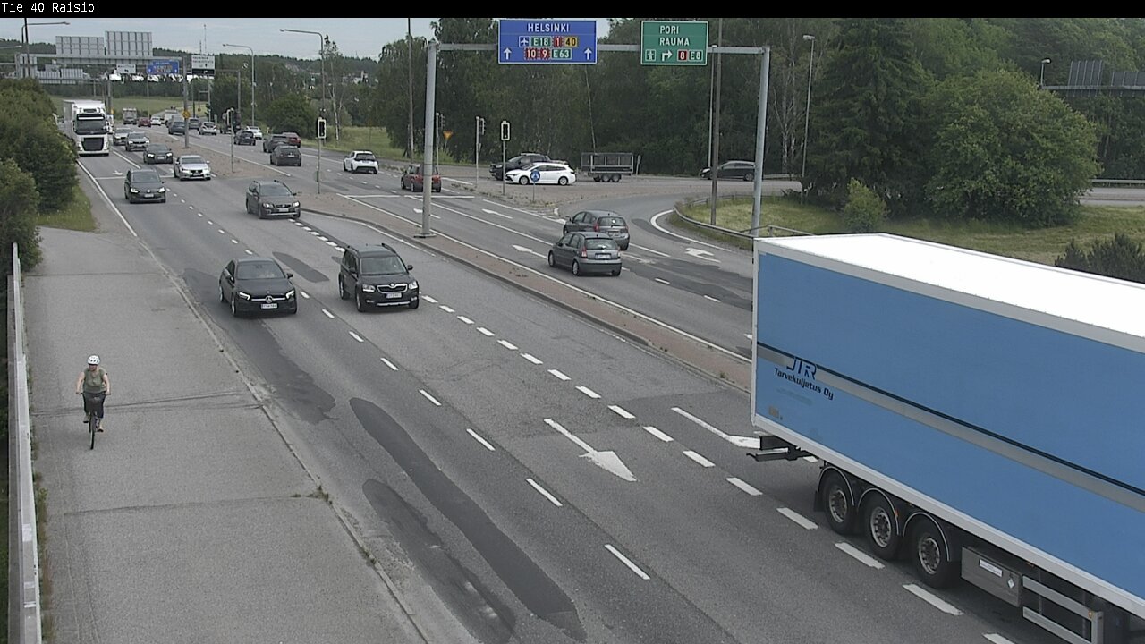 Weather Camera Image Road 40 Raisio, Raisio, Varsinais-Suomi