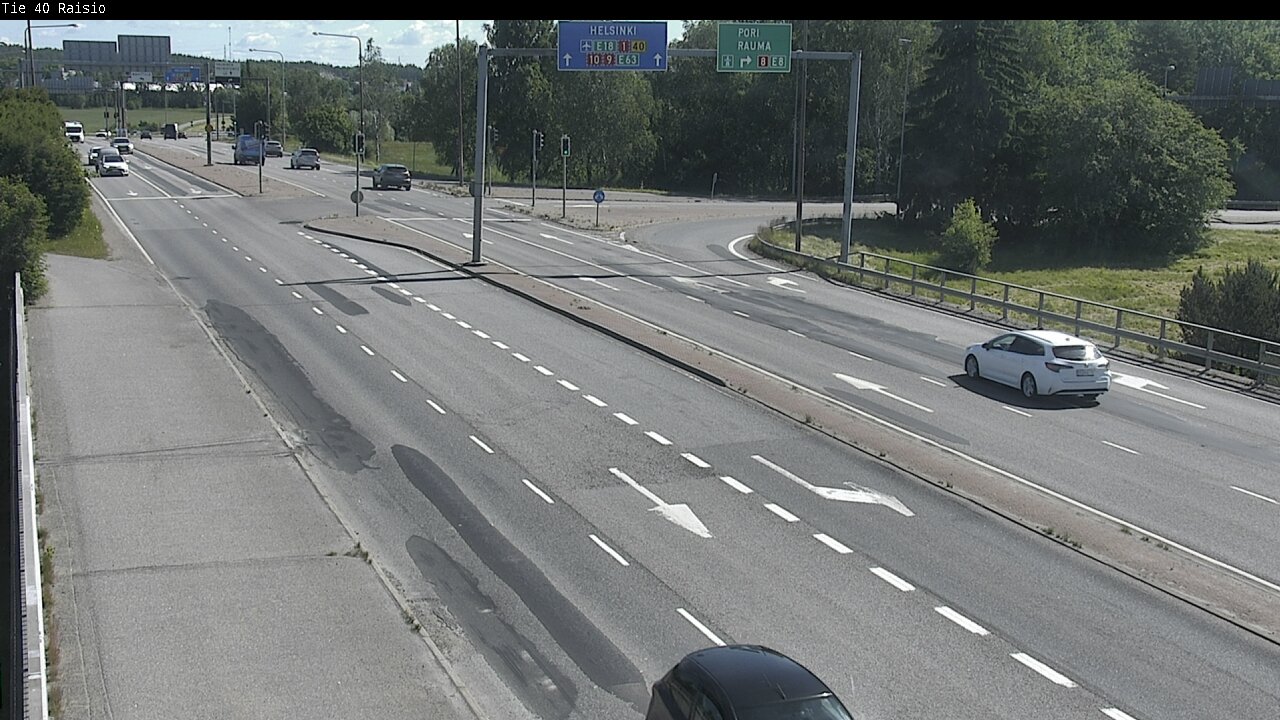 Weather Camera Image Road 40 Raisio, Raisio, Varsinais-Suomi
