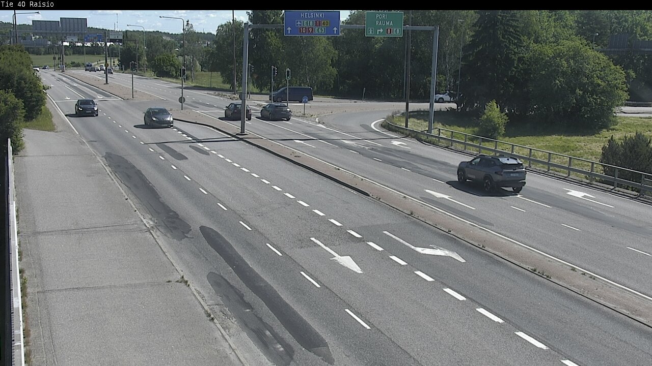 Weather Camera Image Road 40 Raisio, Raisio, Varsinais-Suomi
