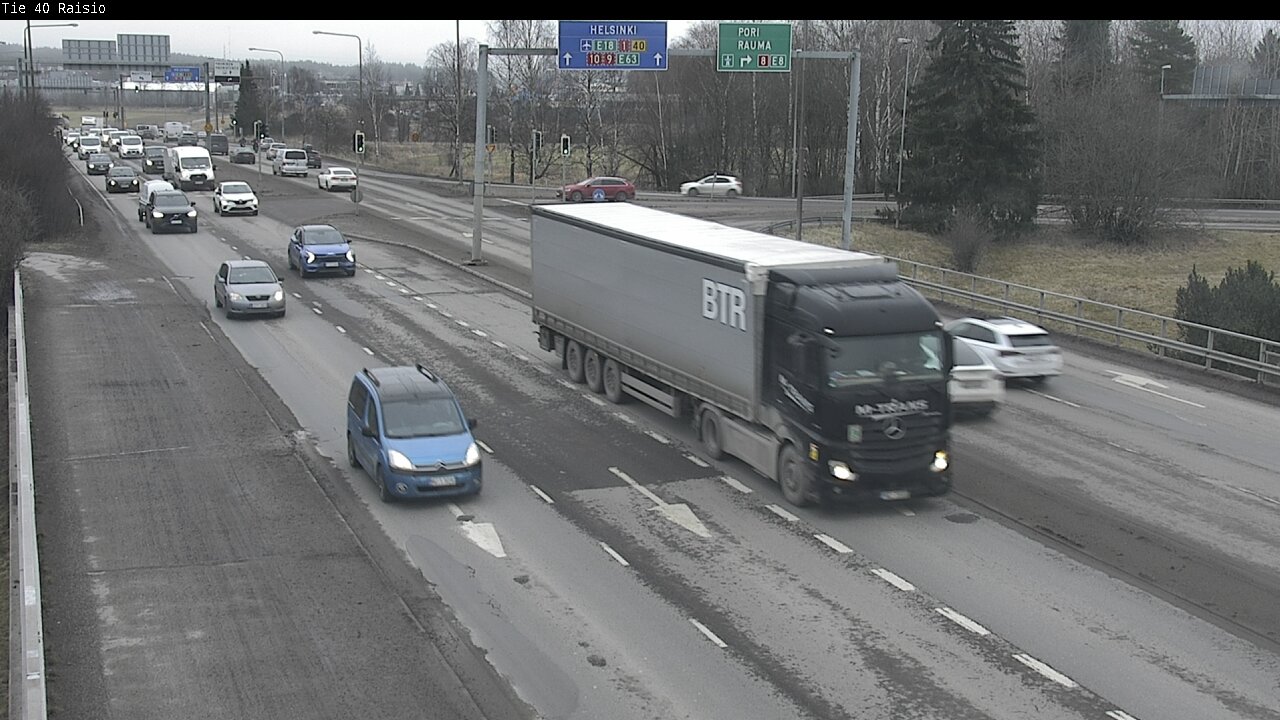 Weather Camera Image Väg 40 Reso, Raisio, Varsinais-Suomi