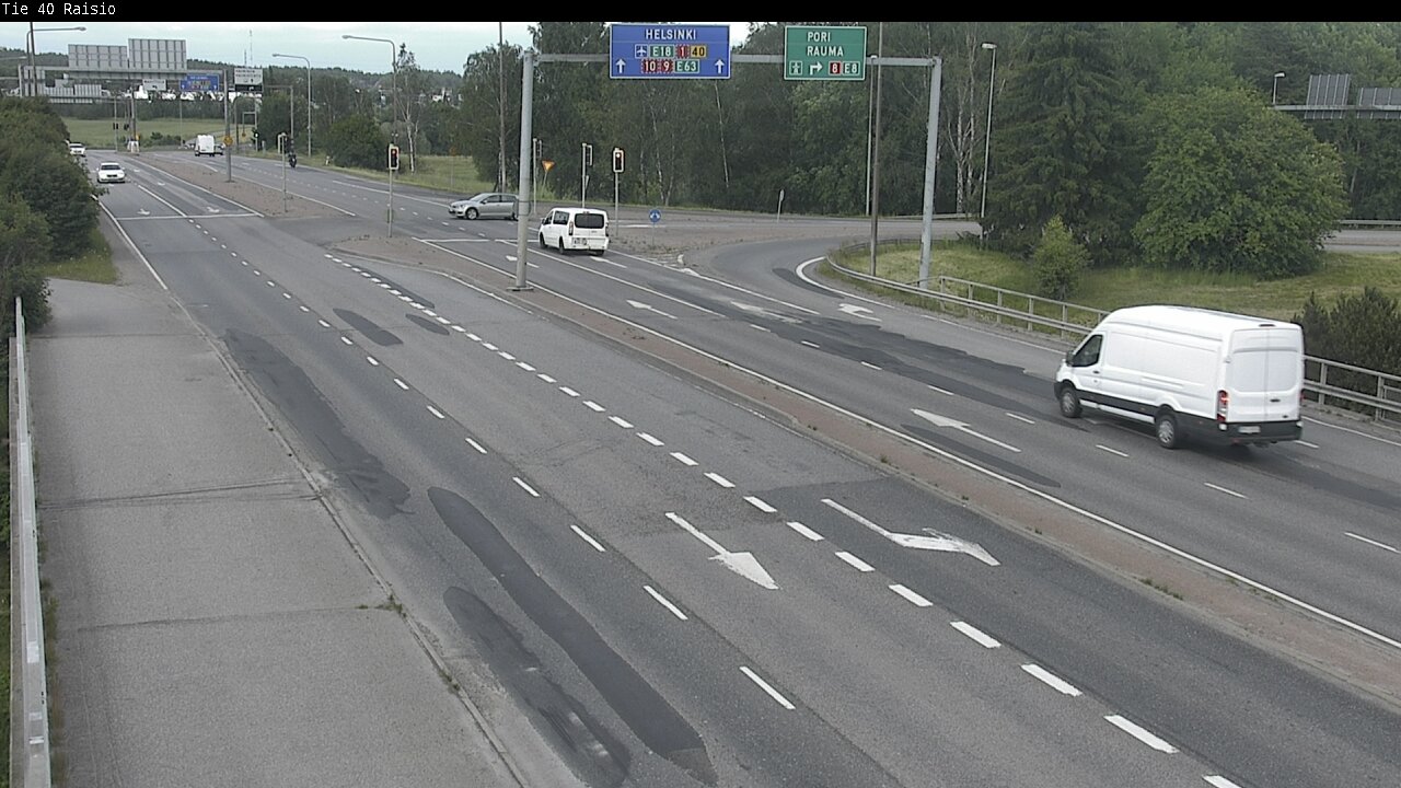 Weather Camera Image Road 40 Raisio, Raisio, Varsinais-Suomi