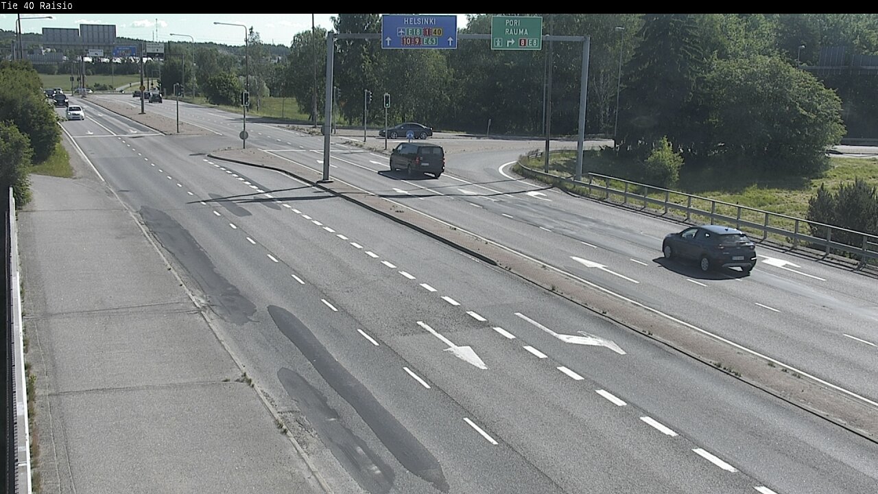 Weather Camera Image Road 40 Raisio, Raisio, Varsinais-Suomi