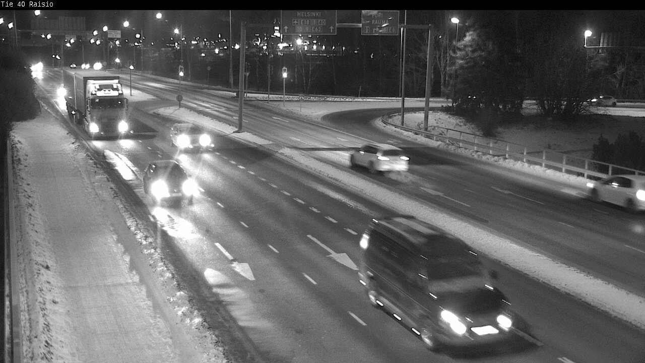Weather Camera Image Road 40 Raisio, Raisio, Varsinais-Suomi