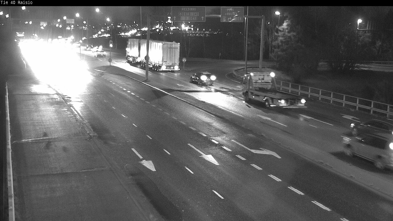 Weather Camera Image Väg 40 Reso, Raisio, Varsinais-Suomi