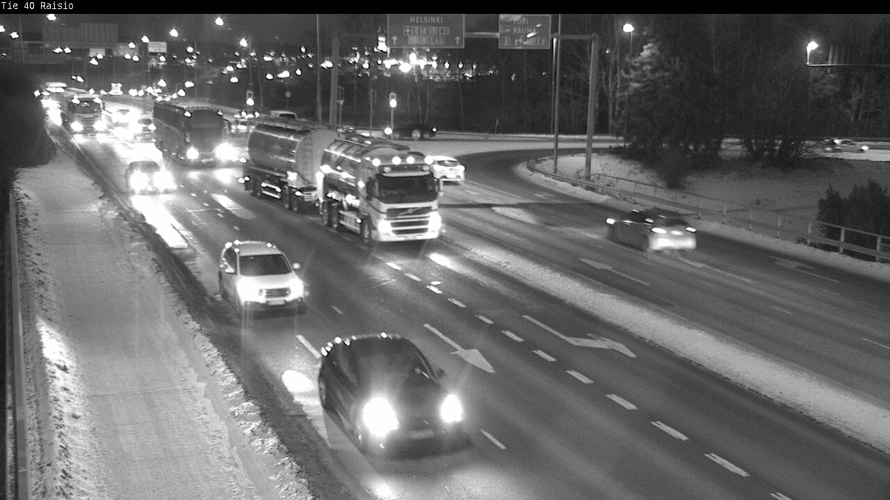 Weather Camera Image Road 40 Raisio, Raisio, Varsinais-Suomi