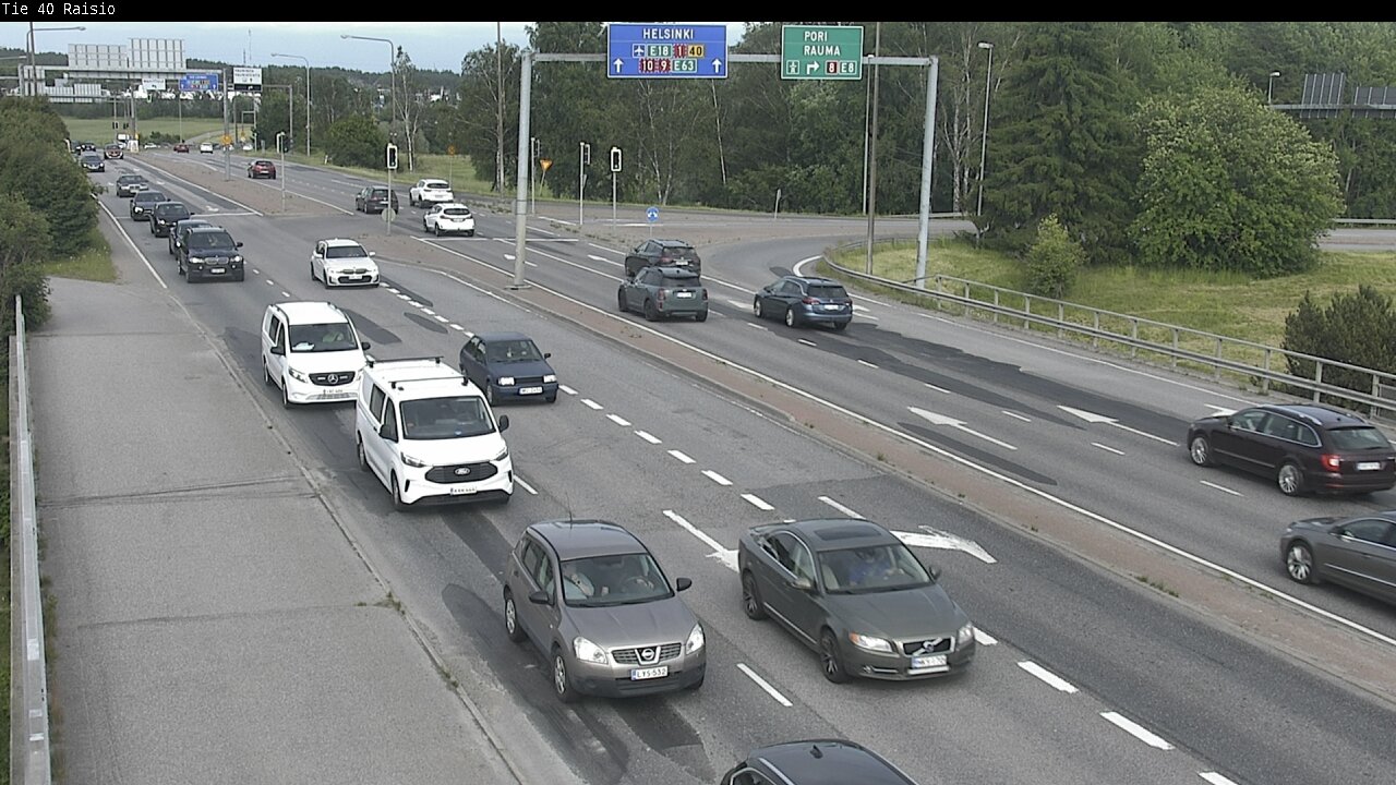 Weather Camera Image Road 40 Raisio, Raisio, Varsinais-Suomi