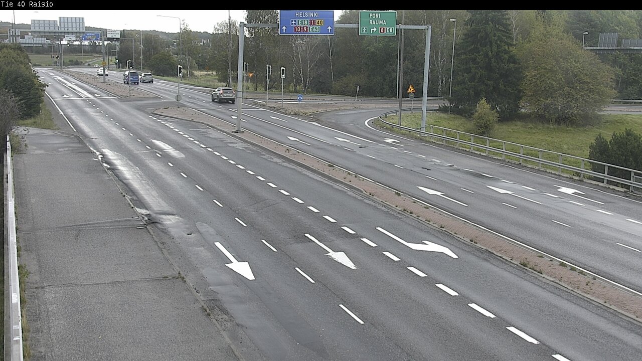 Weather Camera Image Road 40 Raisio, Raisio, Varsinais-Suomi