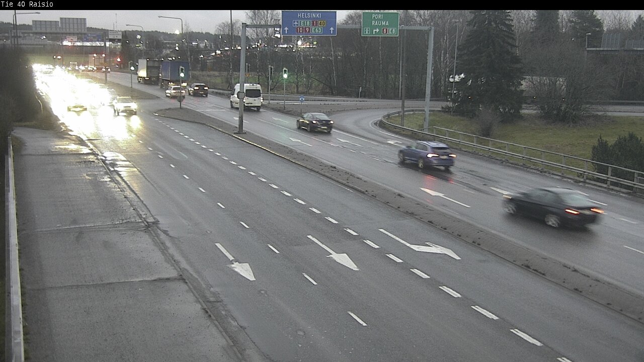 Weather Camera Image Väg 40 Reso, Raisio, Varsinais-Suomi