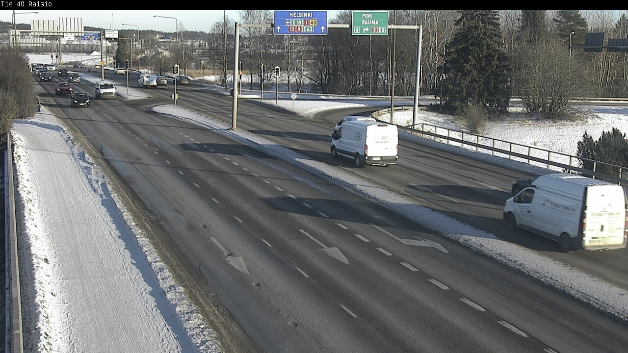 Weather Camera Image Road 40 Raisio, Raisio, Varsinais-Suomi