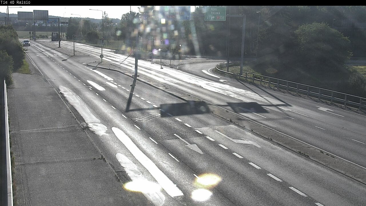 Weather Camera Image Road 40 Raisio, Raisio, Varsinais-Suomi