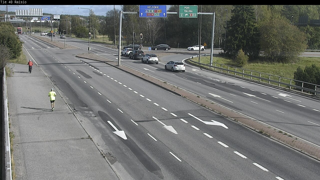 Weather Camera Image Road 40 Raisio, Raisio, Varsinais-Suomi