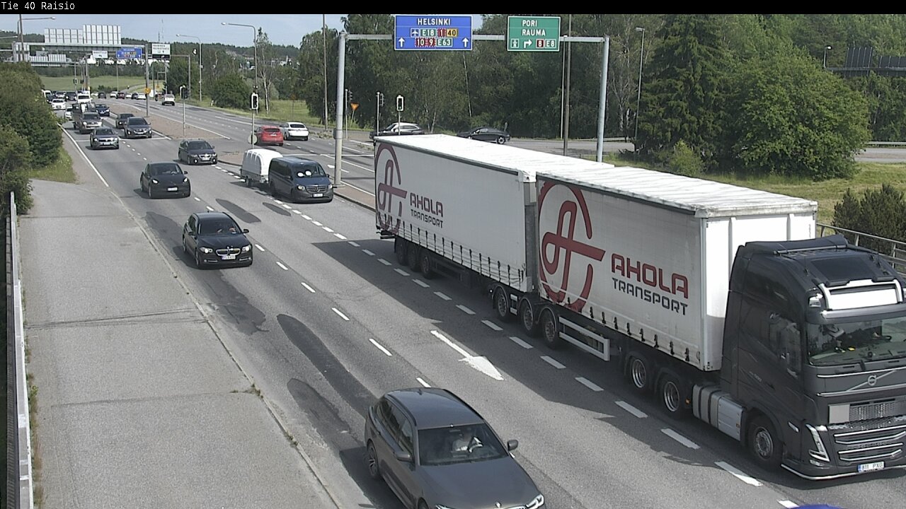 Weather Camera Image Road 40 Raisio, Raisio, Varsinais-Suomi