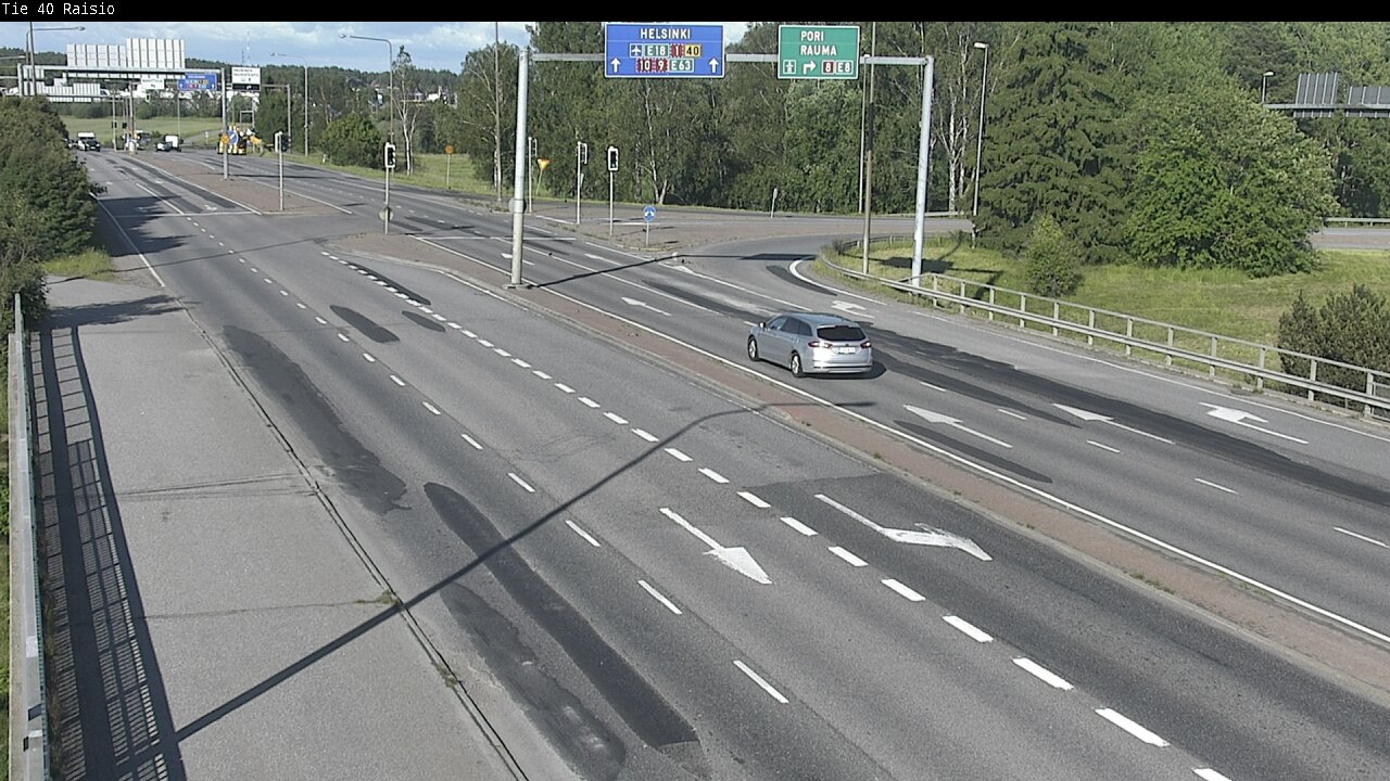 Kelikamerat Kuva Tie 40 Raisio, Raisio, Varsinais-Suomi