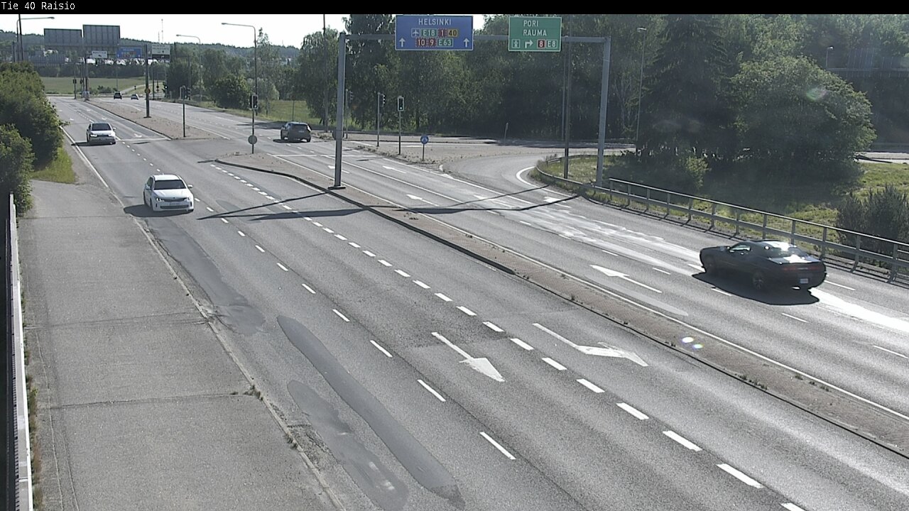 Weather Camera Image Road 40 Raisio, Raisio, Varsinais-Suomi