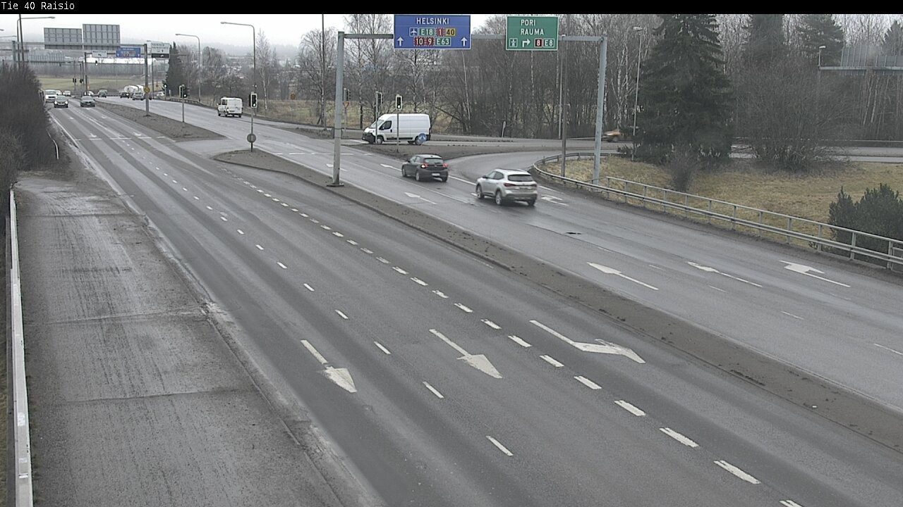 Weather Camera Image Road 40 Raisio, Raisio, Varsinais-Suomi