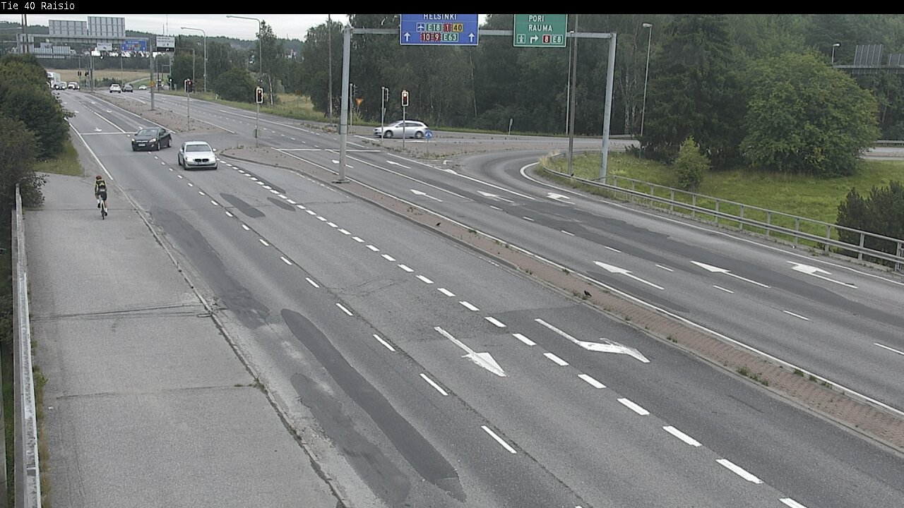 Weather Camera Image Väg 40 Reso, Raisio, Varsinais-Suomi